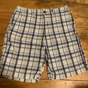 American Eagle Plaid Shorts